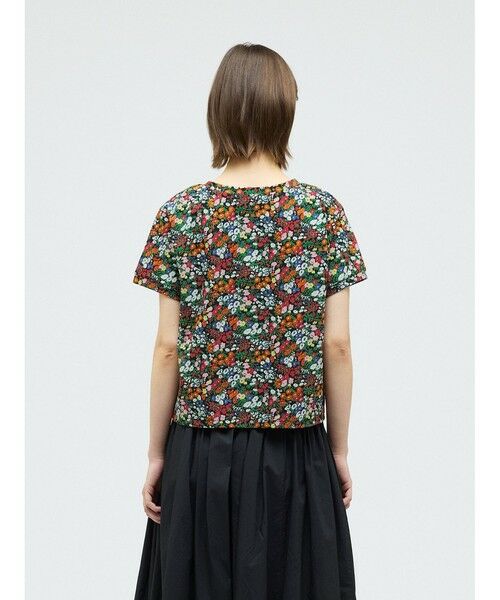 mizuiro ind / ミズイロインド カットソー | mizuiro ind フラワープリントTシャツ | 詳細11