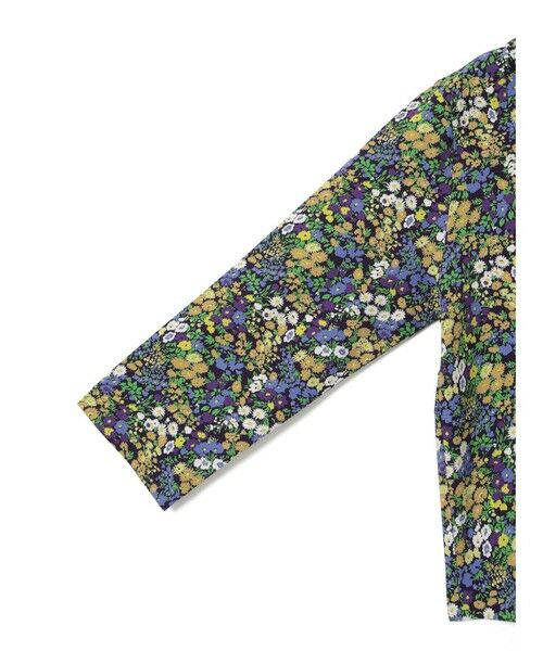 mizuiro ind / ミズイロインド カーディガン・ボレロ | mizuiro ind フラワープリントラウンドカラーカーディガン | 詳細4