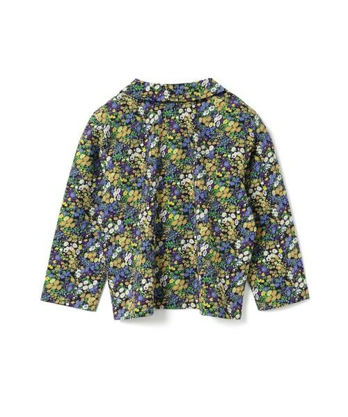 mizuiro ind / ミズイロインド カーディガン・ボレロ | mizuiro ind フラワープリントラウンドカラーカーディガン | 詳細6