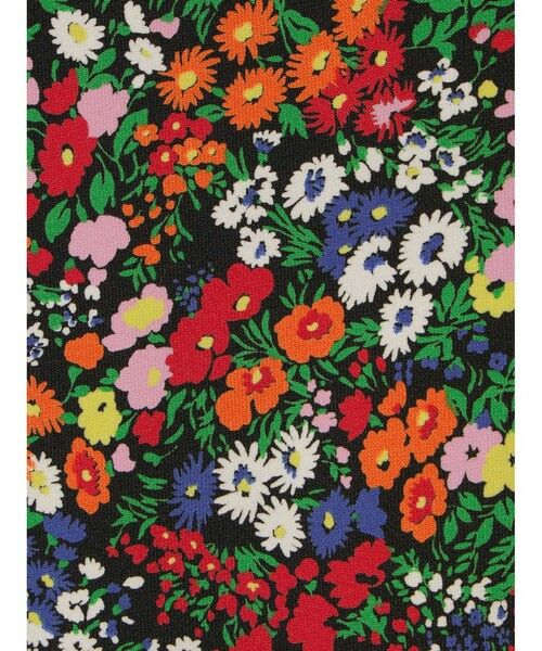 mizuiro ind / ミズイロインド カーディガン・ボレロ | mizuiro ind フラワープリントラウンドカラーカーディガン | 詳細9