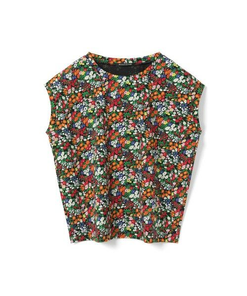 mizuiro ind / ミズイロインド カットソー | mizuiro ind フラワープリントフレンチスリーブプルオーバー | 詳細7