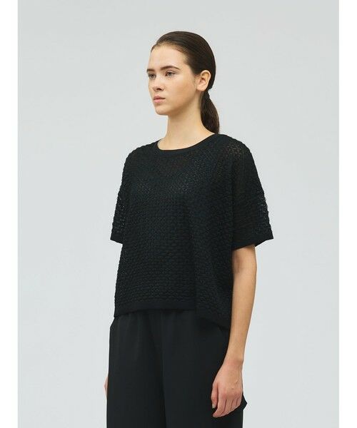 mizuiro ind / ミズイロインド ニット・セーター | mizuiro ind パターンシアーワイドプルオーバー | 詳細11