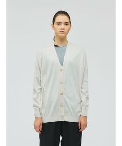 mizuiro ind Vネックワイドカーディガン