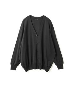 mizuiro ind / ミズイロインド カーディガン・ボレロ | mizuiro ind Vネックワイドカーディガン
