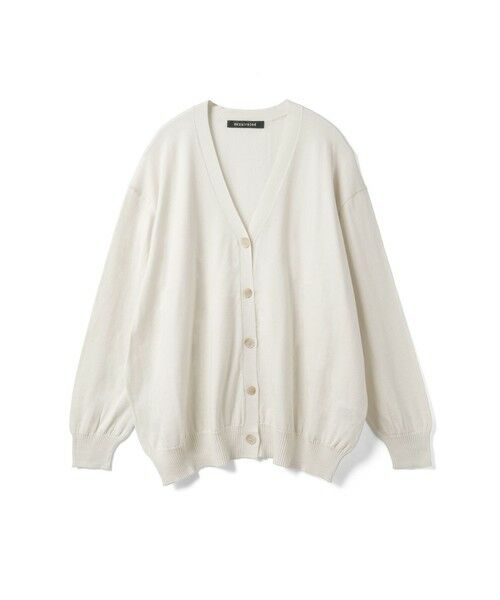 mizuiro ind / ミズイロインド カーディガン・ボレロ | mizuiro ind Vネックワイドカーディガン | 詳細8