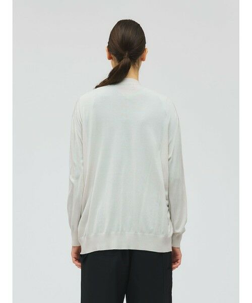 mizuiro ind / ミズイロインド カーディガン・ボレロ | mizuiro ind Vネックワイドカーディガン | 詳細12