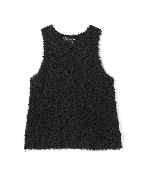 mizuiro ind / ミズイロインド ベスト | mizuiro ind パターンベスト（ブラック(color99)）