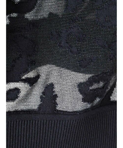 mizuiro ind / ミズイロインド カットソー | mizuiro ind メッシュ刺繍ポロプルオーバー | 詳細6