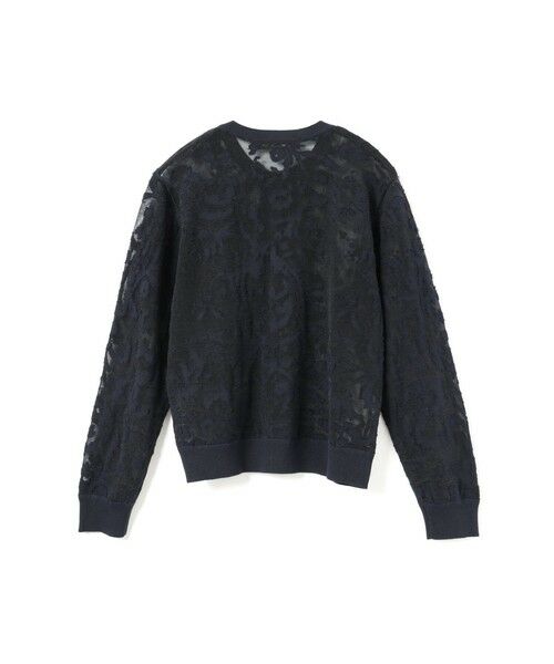 mizuiro ind / ミズイロインド カーディガン・ボレロ | mizuiro ind メッシュ刺繍クルーカーディガン | 詳細5