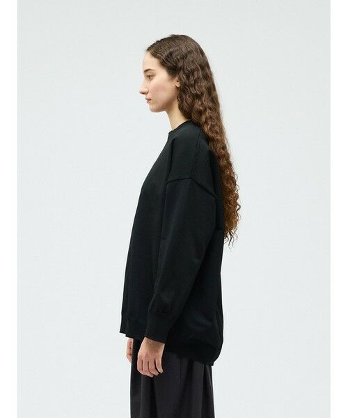 mizuiro ind / ミズイロインド ニット・セーター | mizuiro ind クルーネックワイドプルオーバー | 詳細7