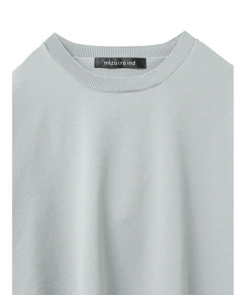 mizuiro ind / ミズイロインド ニット・セーター | mizuiro ind クルーネックワイドプルオーバー | 詳細14