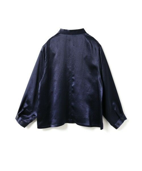 mizuiro ind / ミズイロインド シャツ・ブラウス | mizuiro ind サテンワークシャツ | 詳細14