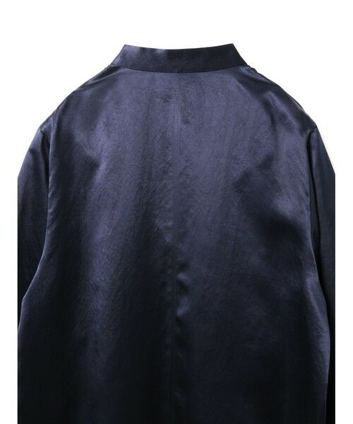 mizuiro ind / ミズイロインド シャツ・ブラウス | mizuiro ind サテンワークシャツ | 詳細15