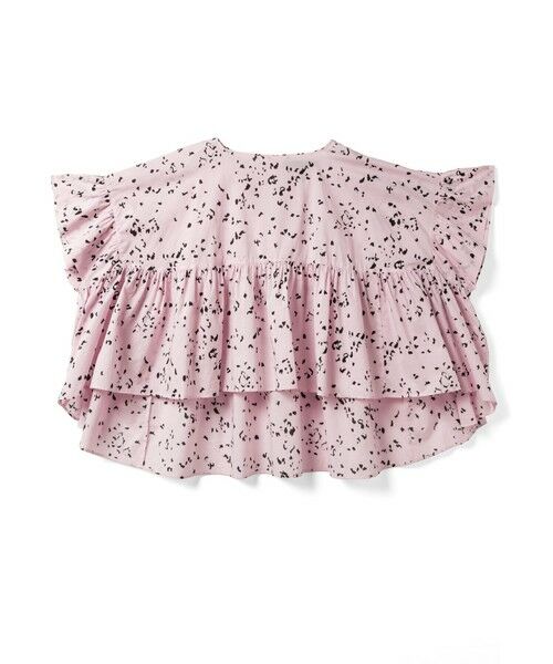 mizuiro ind / ミズイロインド シャツ・ブラウス | mizuiro ind プリントワイドギャザープルオーバー | 詳細2