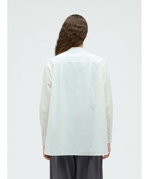 mizuiro ind / ミズイロインド シャツ・ブラウス | mizuiro ind ブランディングクロスシャツ | 詳細12