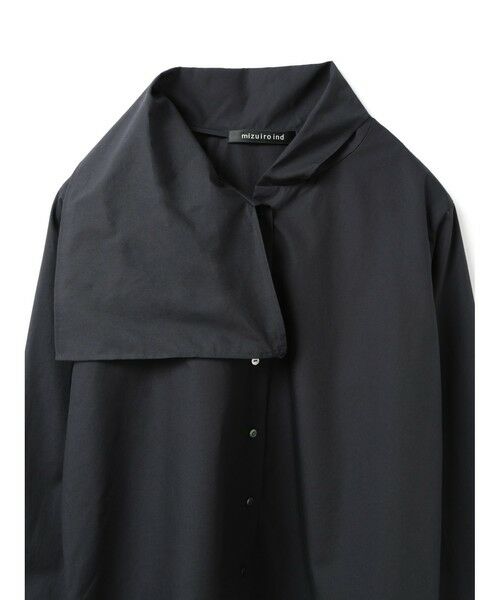 mizuiro ind / ミズイロインド シャツ・ブラウス | mizuiro ind スカーフカラーシャツ | 詳細4