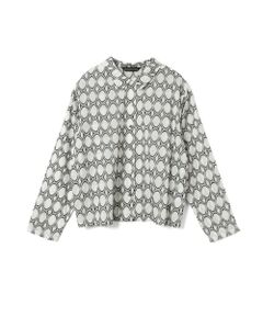 mizuiro ind / ミズイロインド シャツ・ブラウス | mizuiro ind ジャカードロングスリーブシャツ