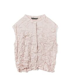 mizuiro ind / ミズイロインド シャツ・ブラウス | mizuiro ind ワッシャーノースリーブシャツ