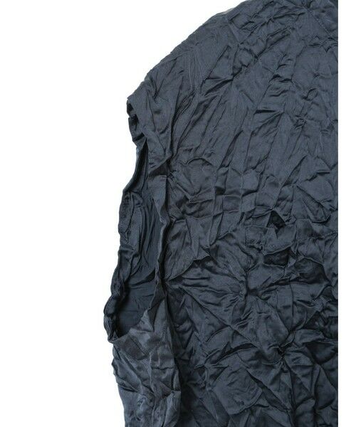 mizuiro ind / ミズイロインド シャツ・ブラウス | mizuiro ind ワッシャーノースリーブシャツ | 詳細3