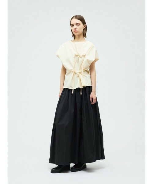 mizuiro ind / ミズイロインド カットソー | mizuiro ind リボンプルオーバー | 詳細8