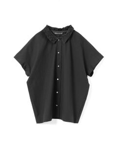 mizuiro ind / ミズイロインド シャツ・ブラウス | mizuiro ind ワッシャーカラーワイドシャツ