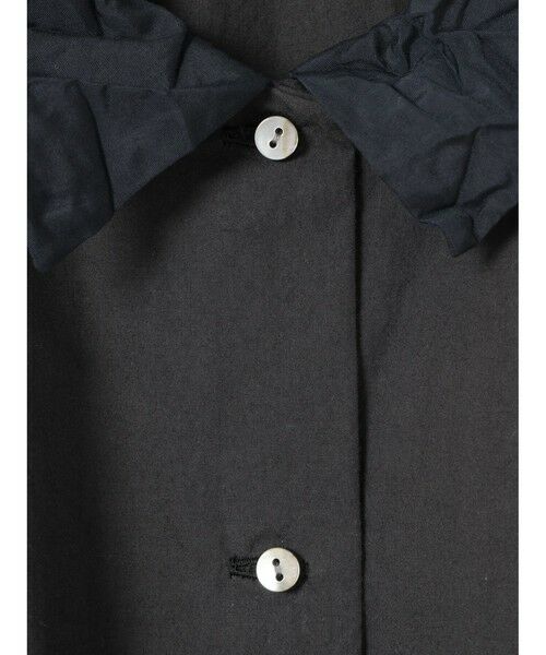 mizuiro ind / ミズイロインド シャツ・ブラウス | mizuiro ind ワッシャーカラーワイドシャツ | 詳細1