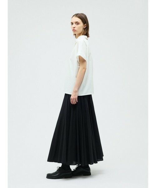 mizuiro ind / ミズイロインド シャツ・ブラウス | mizuiro ind ワッシャーカラーワイドシャツ | 詳細13