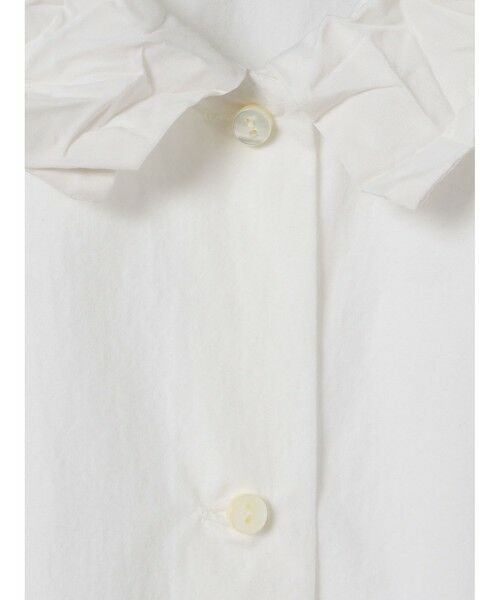 mizuiro ind / ミズイロインド シャツ・ブラウス | mizuiro ind ワッシャーカラーワイドシャツ | 詳細7