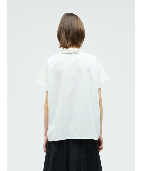 mizuiro ind / ミズイロインド シャツ・ブラウス | mizuiro ind ワッシャーカラーワイドシャツ | 詳細10