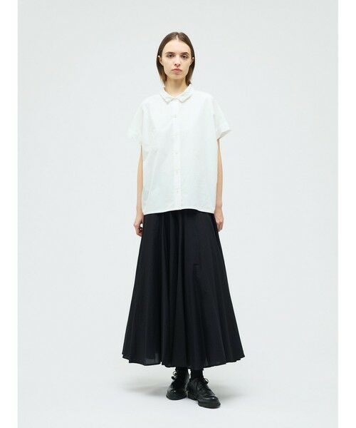 mizuiro ind / ミズイロインド シャツ・ブラウス | mizuiro ind ワッシャーカラーワイドシャツ | 詳細11