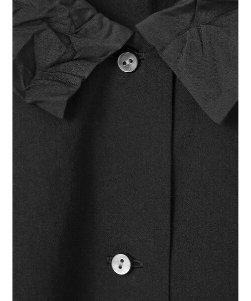 mizuiro ind / ミズイロインド シャツ・ブラウス | mizuiro ind ワッシャーカラーワイドシャツ | 詳細15