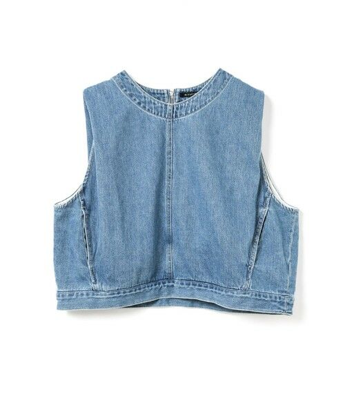 mizuiro ind / ミズイロインド ベスト | mizuiro ind デニムベスト(BLEACH) | 詳細1