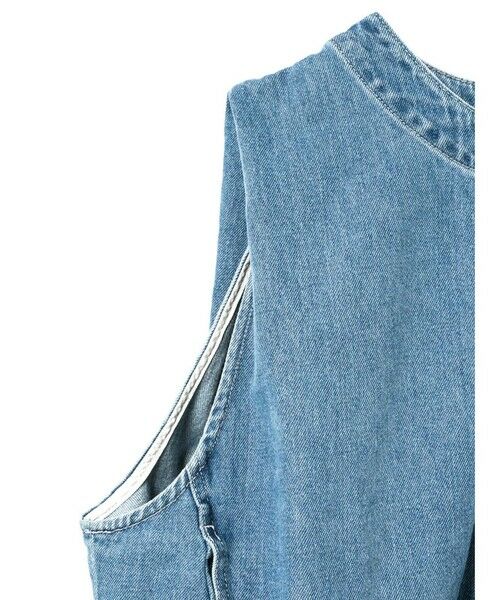 mizuiro ind / ミズイロインド ベスト | mizuiro ind デニムベスト(BLEACH) | 詳細11