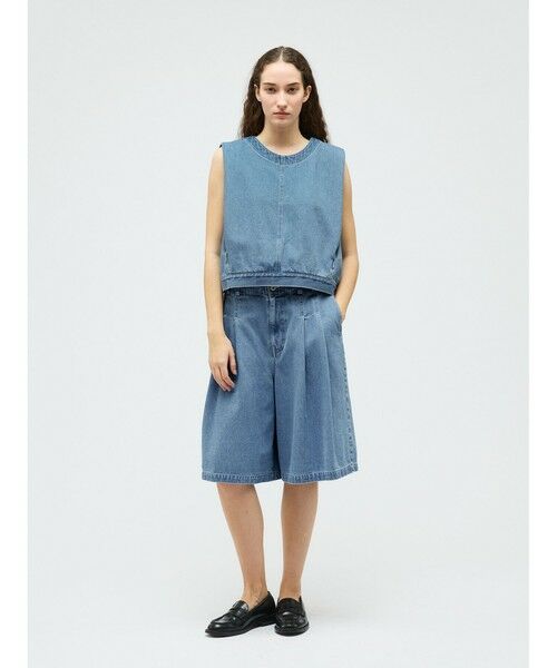 mizuiro ind / ミズイロインド ベスト | mizuiro ind デニムベスト(BLEACH) | 詳細6