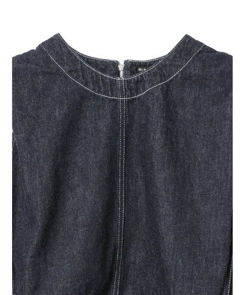 mizuiro ind / ミズイロインド ベスト | mizuiro ind デニムベスト(ONEWASH) | 詳細2