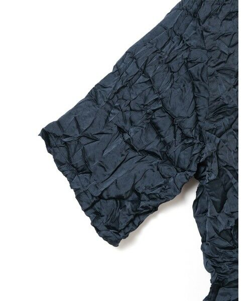 mizuiro ind / ミズイロインド シャツ・ブラウス | mizuiro ind ワッシャーハーフスリーブシャツ | 詳細13