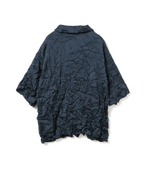 mizuiro ind / ミズイロインド シャツ・ブラウス | mizuiro ind ワッシャーハーフスリーブシャツ | 詳細15