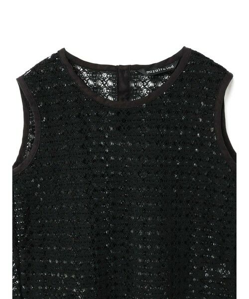 mizuiro ind / ミズイロインド ベスト | mizuiro ind レースクルーネックベスト | 詳細11