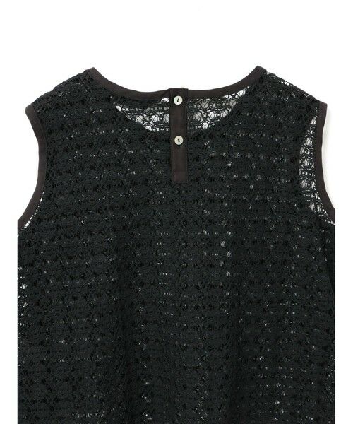 mizuiro ind / ミズイロインド ベスト | mizuiro ind レースクルーネックベスト | 詳細14