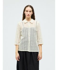 mizuiro ind / ミズイロインド シャツ・ブラウス | mizuiro ind レースシャツ