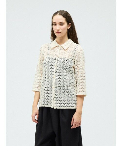 mizuiro ind / ミズイロインド シャツ・ブラウス | mizuiro ind レースシャツ | 詳細3
