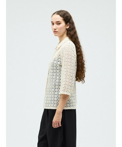 mizuiro ind / ミズイロインド シャツ・ブラウス | mizuiro ind レースシャツ | 詳細4