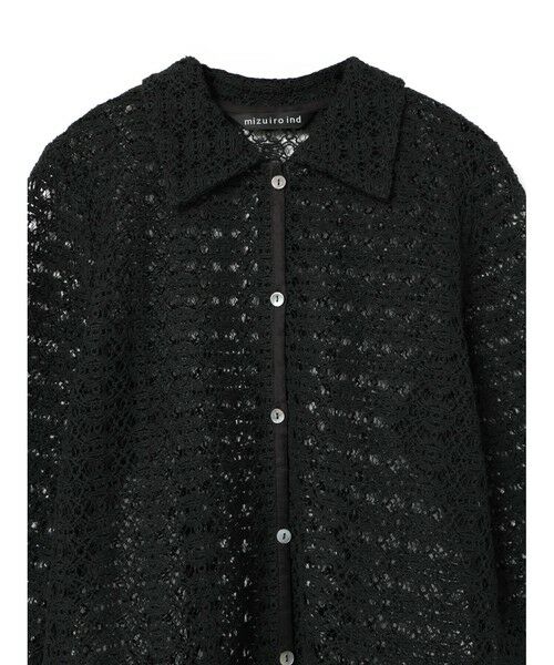 mizuiro ind / ミズイロインド シャツ・ブラウス | mizuiro ind レースシャツ | 詳細11