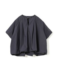mizuiro ind / ミズイロインド シャツ・ブラウス | mizuiro ind バルーンノーカラーシャツ