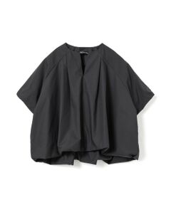 mizuiro ind / ミズイロインド シャツ・ブラウス | mizuiro ind バルーンノーカラーシャツ