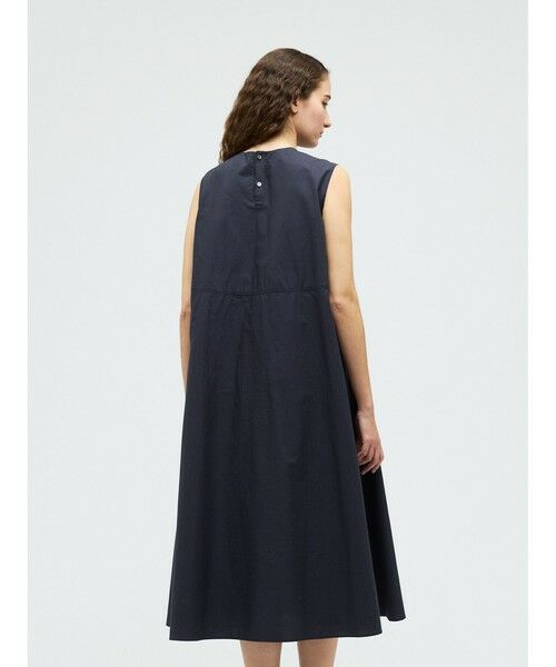 mizuiro ind / ミズイロインド ロング・マキシ丈ワンピース | mizuiro ind ブランディングクロスフレアワンピース | 詳細9