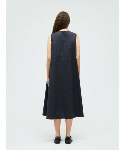 mizuiro ind / ミズイロインド ロング・マキシ丈ワンピース | mizuiro ind ブランディングクロスフレアワンピース | 詳細5