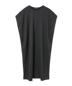 mizuiro ind / ミズイロインド ロング・マキシ丈ワンピース | mizuiro ind ドライフレンチテリーノースリーブロングワンピース