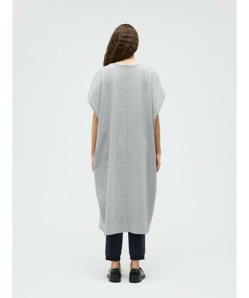 mizuiro ind / ミズイロインド ロング・マキシ丈ワンピース | mizuiro ind ドライフレンチテリーノースリーブロングワンピース | 詳細6