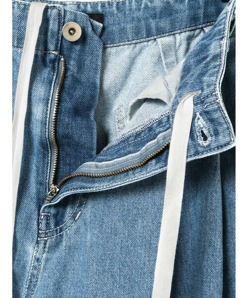 mizuiro ind / ミズイロインド その他パンツ | mizuiro ind ハイウエストワイドハーフパンツ(BLEACH) | 詳細12